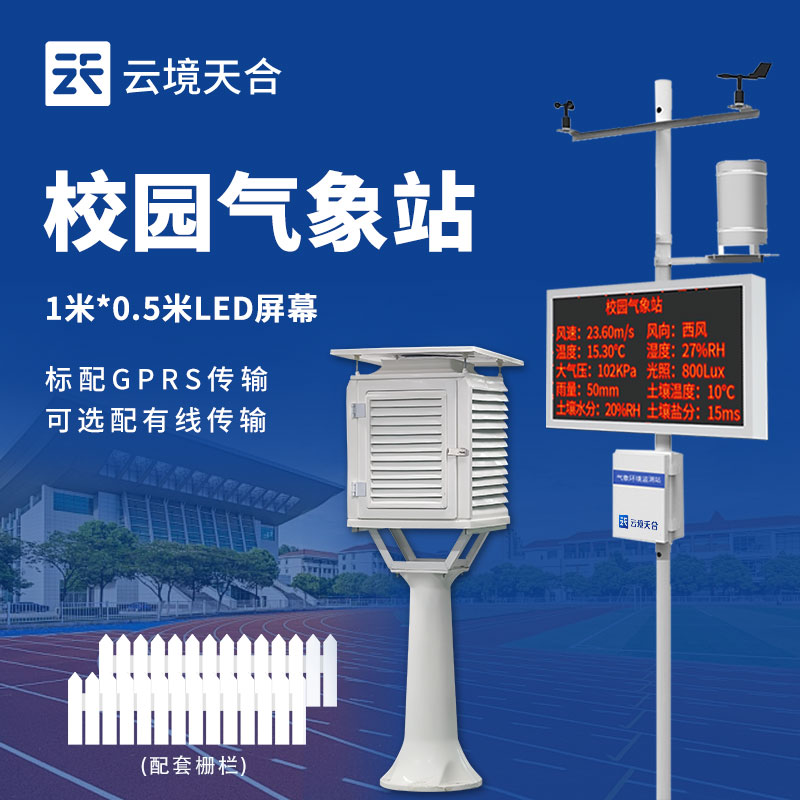 校園氣象站都能監測什么參數